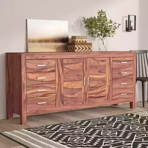 Mezzo Wide Drawer Sheesham Sideboard
