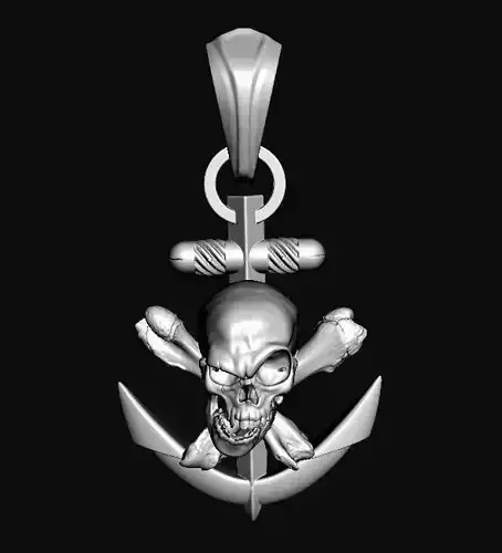 Pendant Jolly Roger