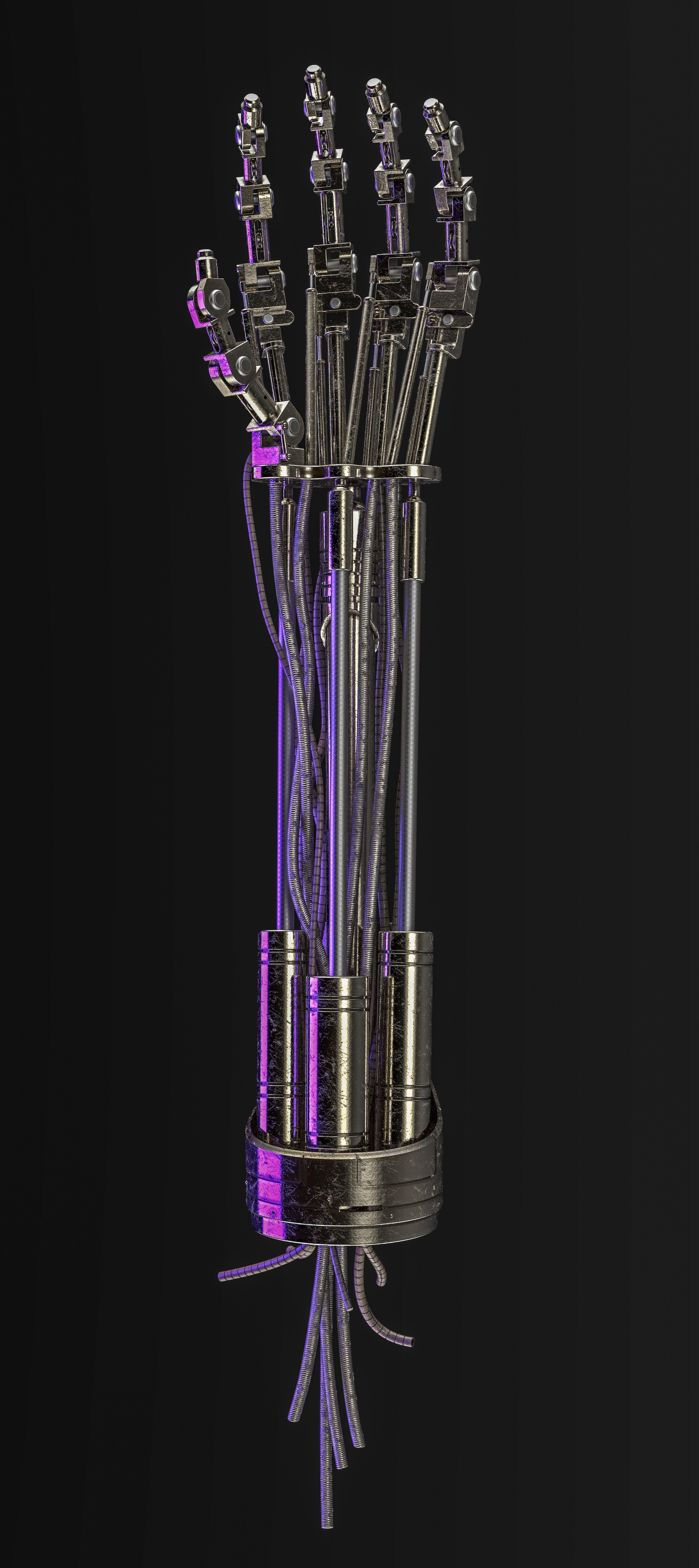 Terminator Arm 3D model_4