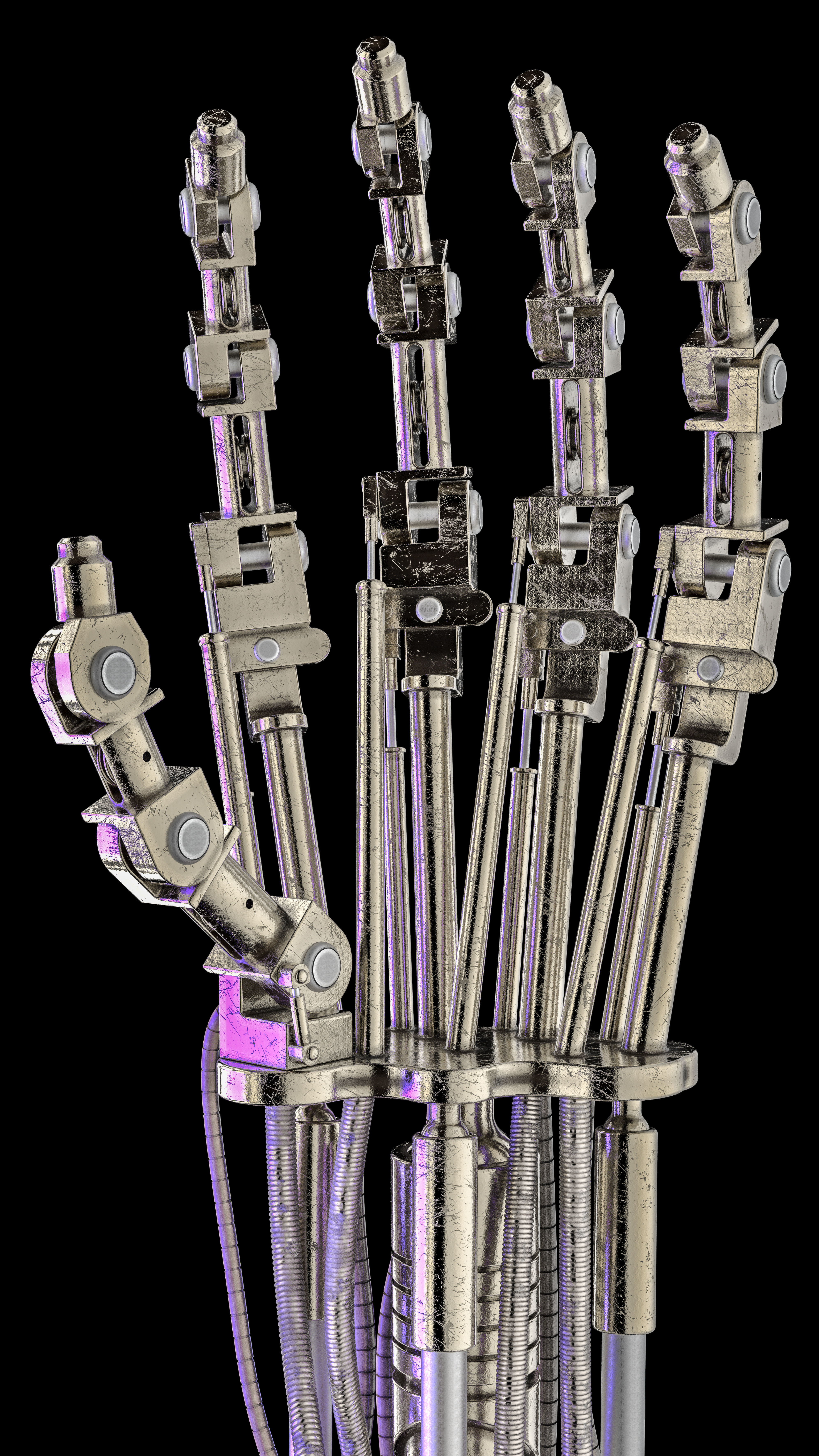 Terminator Arm 3D model_8