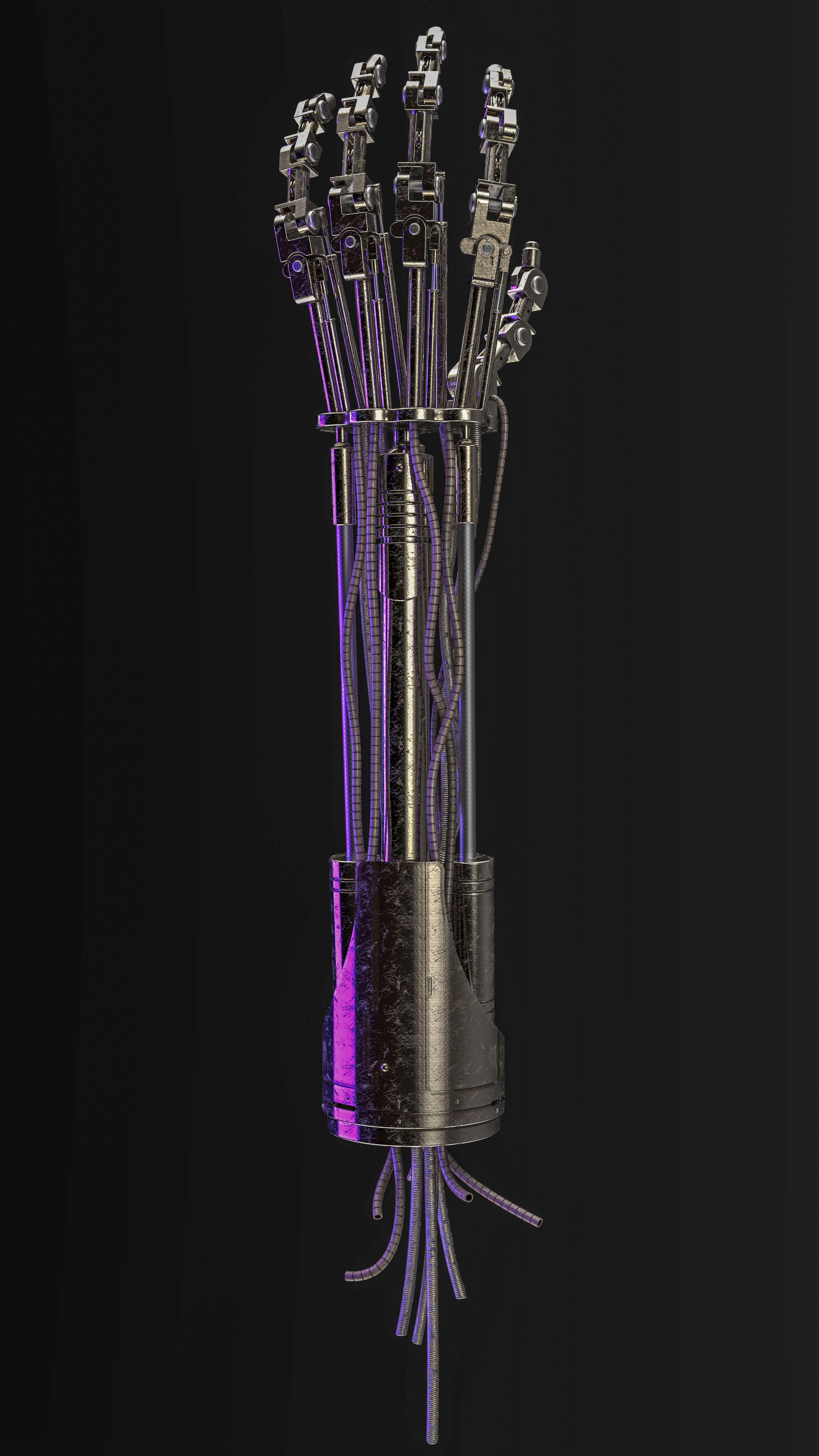 Terminator Arm 3D model_11
