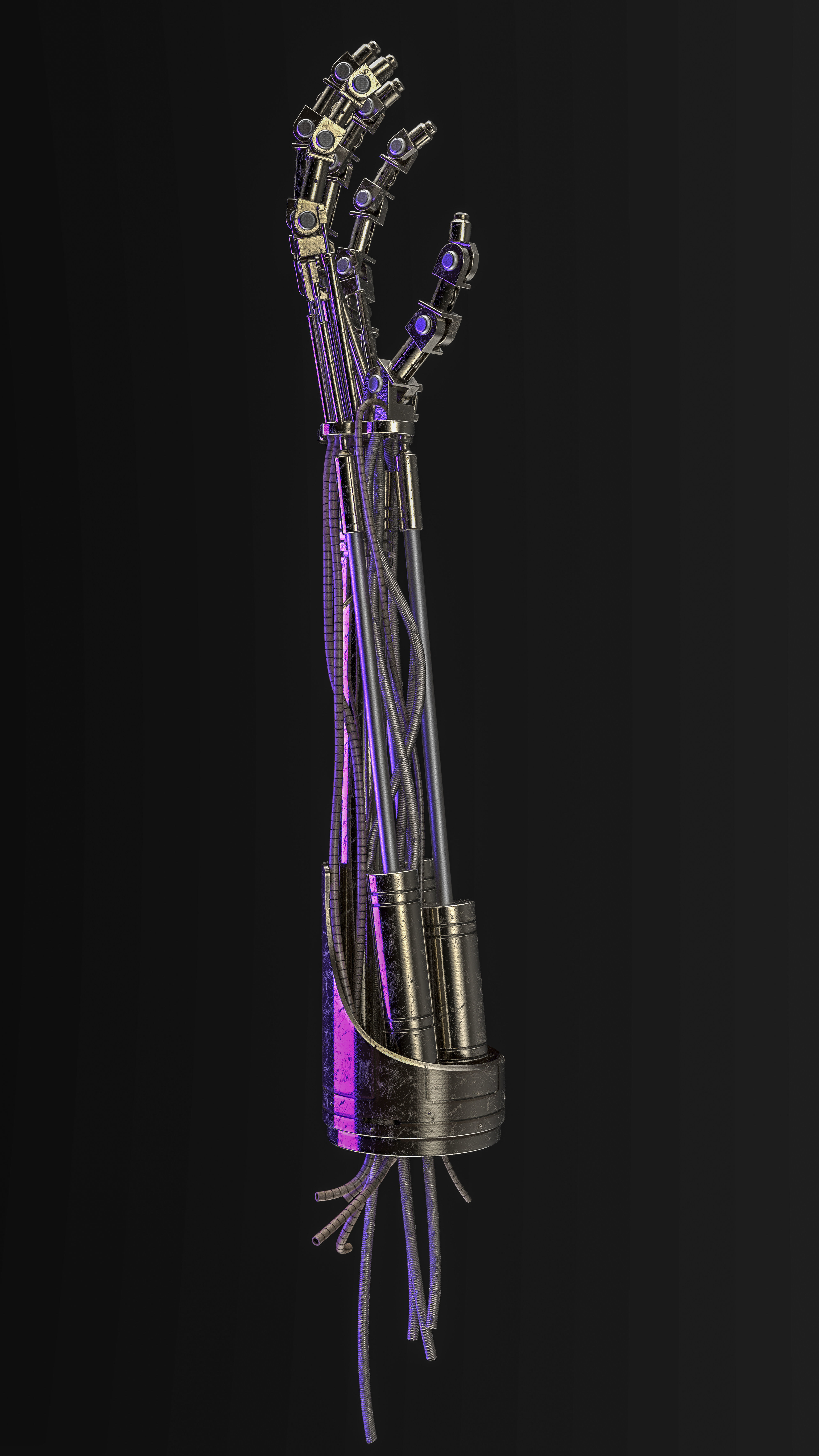 Terminator Arm 3D model_15