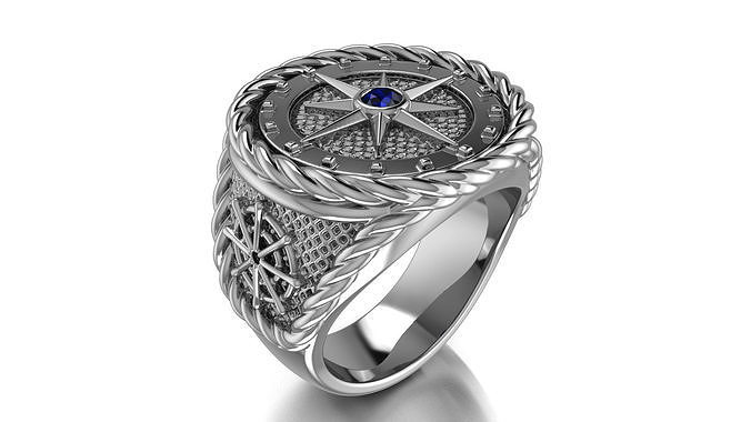 Signet Ring 3D print model