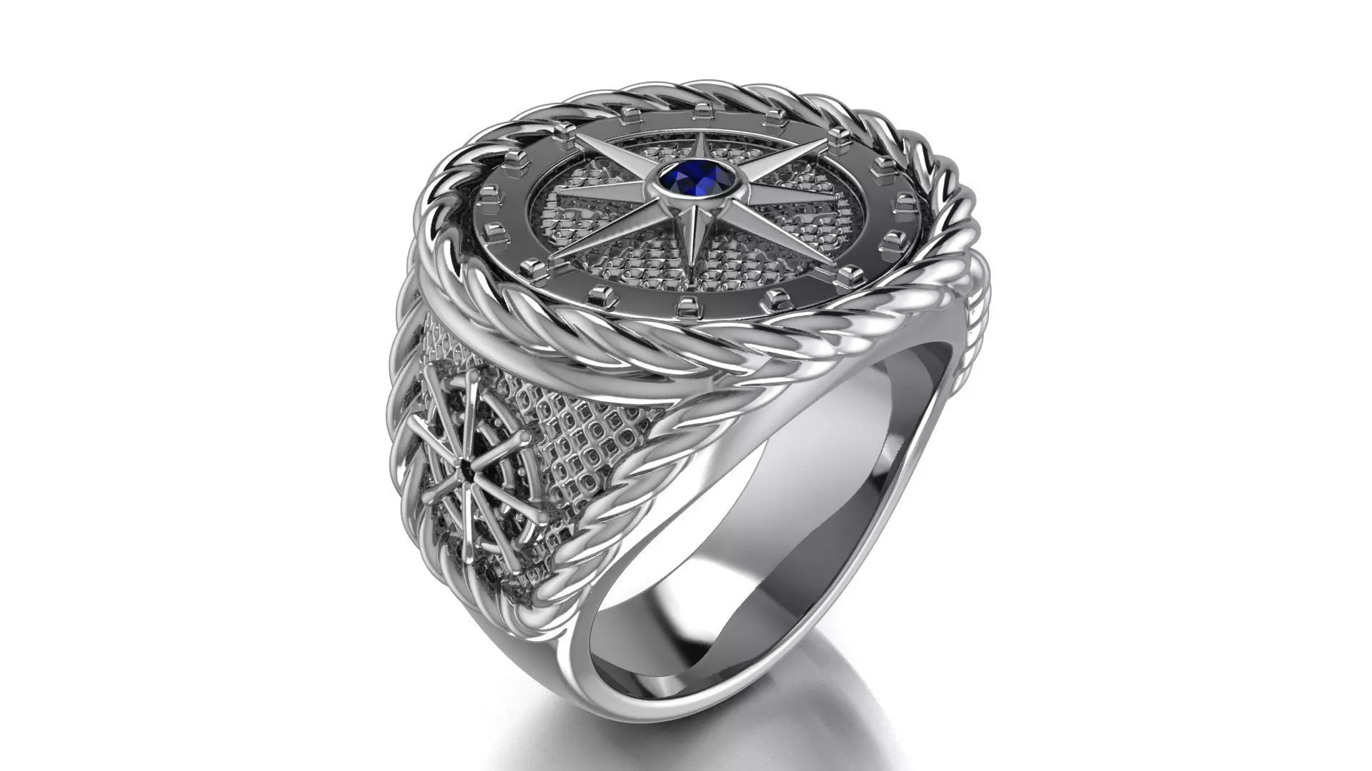Signet Ring 3D print model_0
