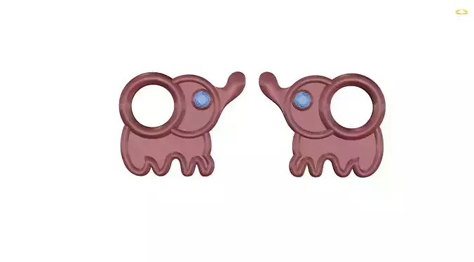 earring elephant