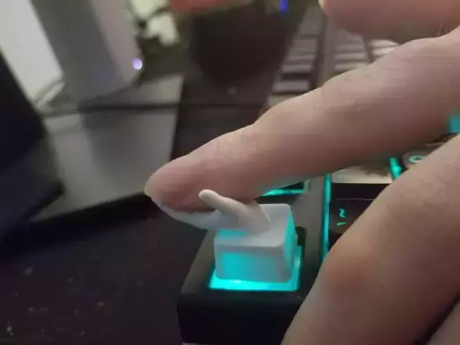 Grabby Hand Keycap 3d Print Not Articulated