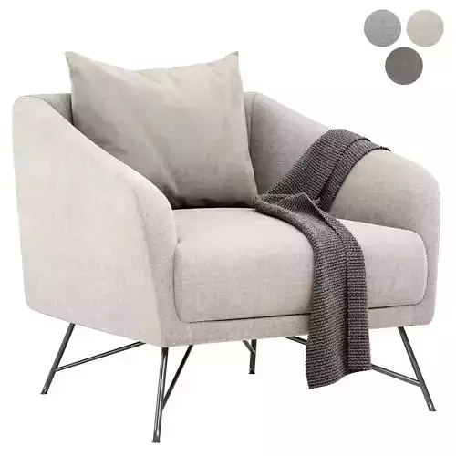 Betty armchair on My home collection 3D model