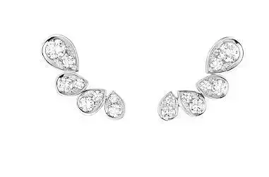 Fashion pusset earrings  by Chaumet 3d print model 