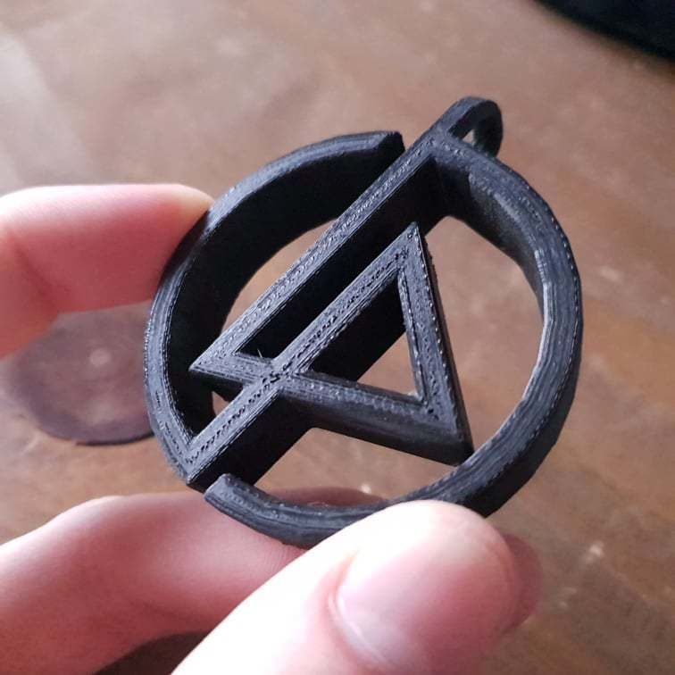 Linkin Park - Keychain 3D print model_2