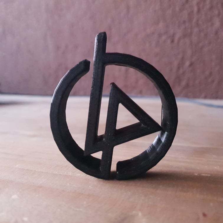 Linkin Park - Keychain 3D print model_1
