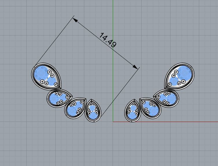 Fashion Jewelry Set Pack by Chaumet 3D print model_4