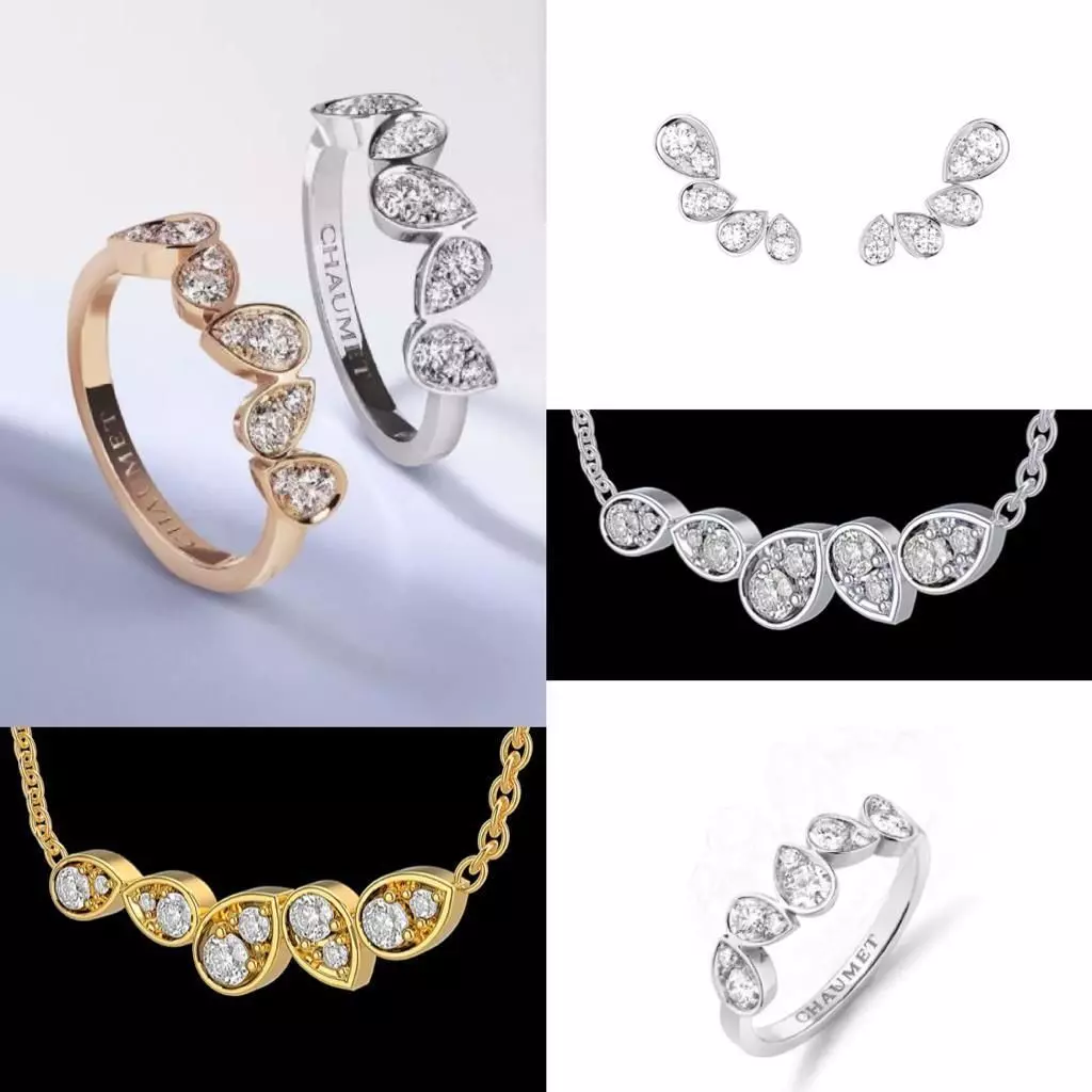 Fashion Jewelry Set Pack by Chaumet 3D print model_0