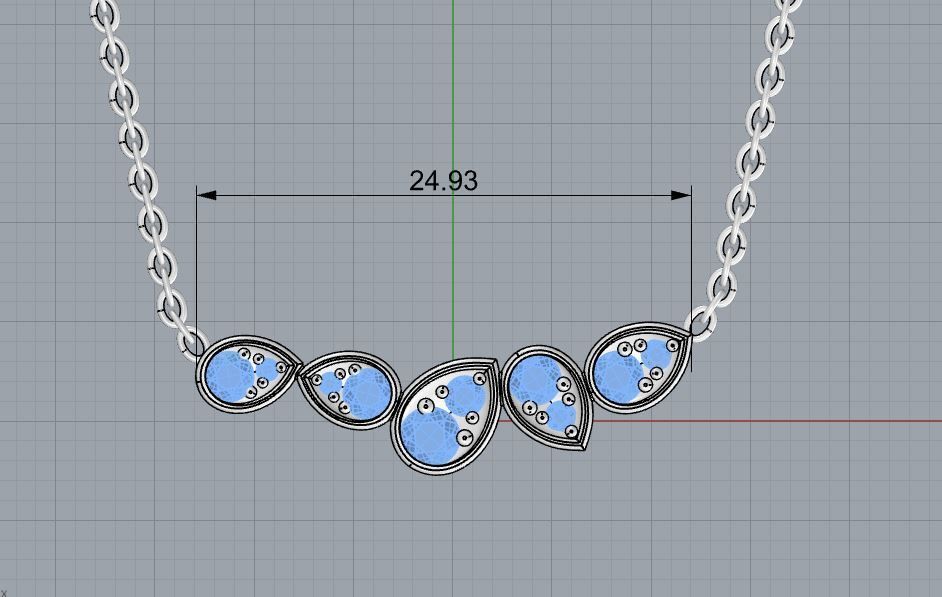 Fashion Jewelry Set Pack by Chaumet 3D print model_8