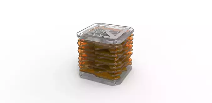 Tech cube from Star Trek The Next Generation 3D print model