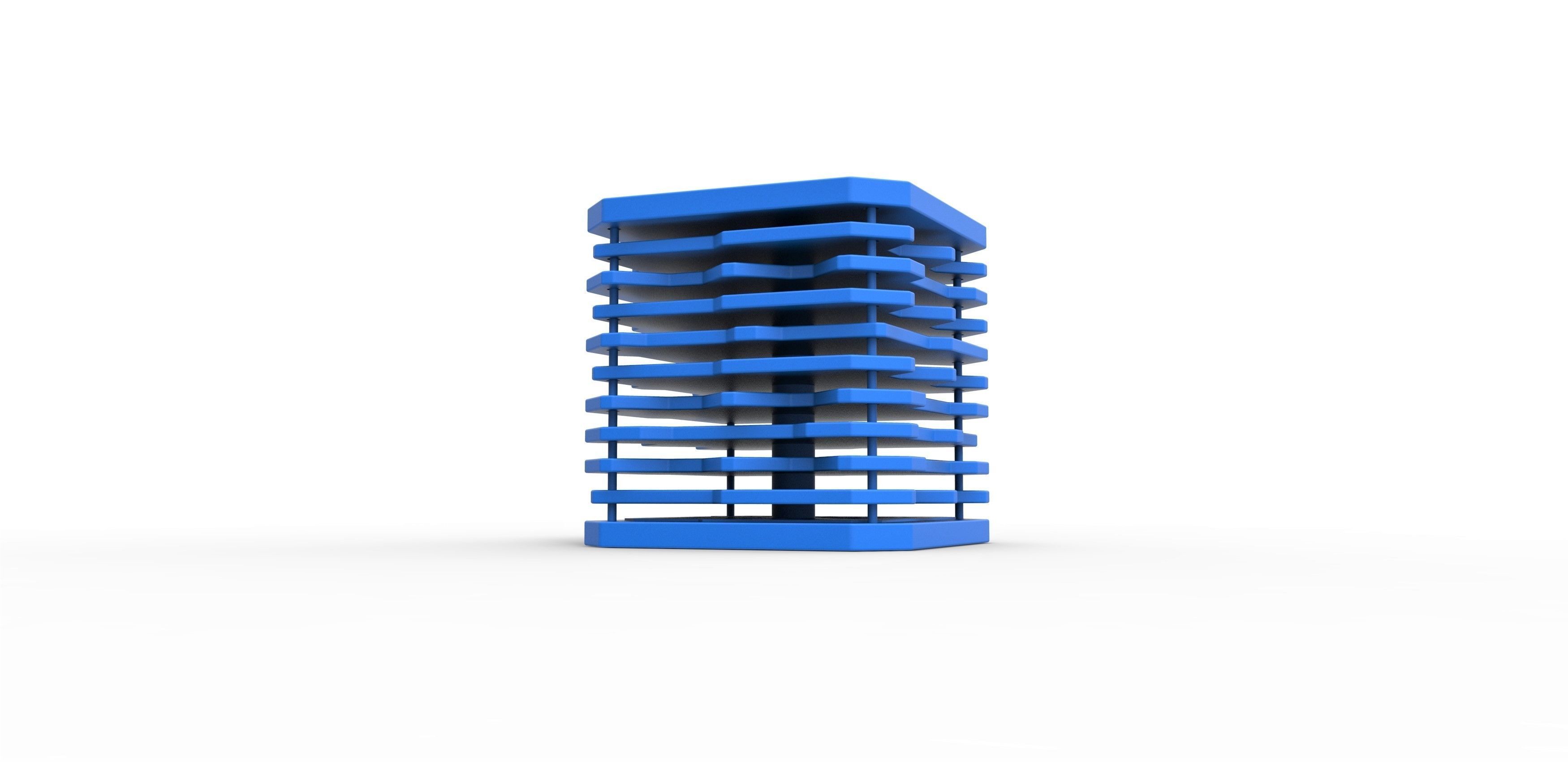 Tech cube from Star Trek The Next Generation 3D print model_4