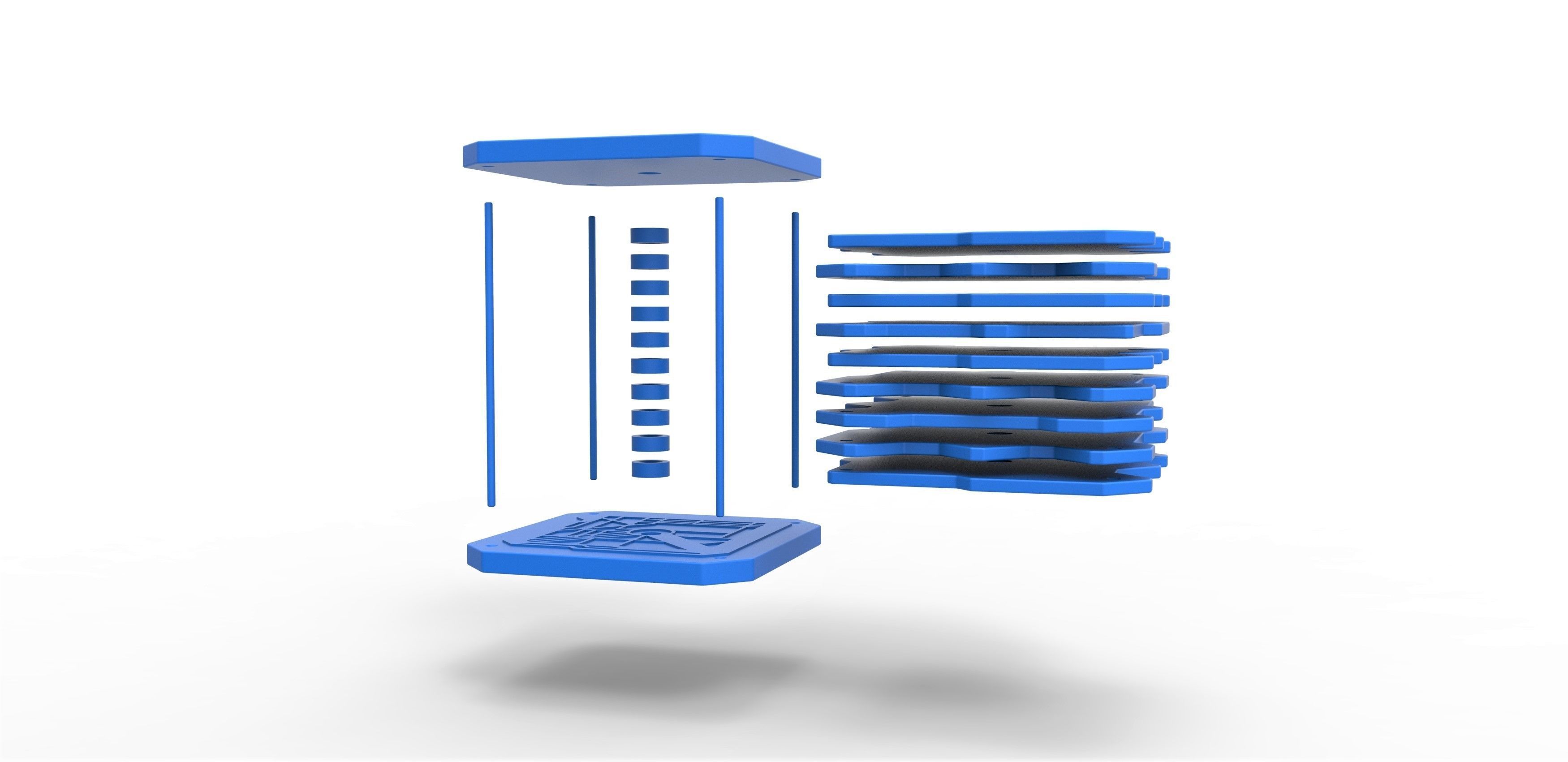 Tech cube from Star Trek The Next Generation 3D print model_10