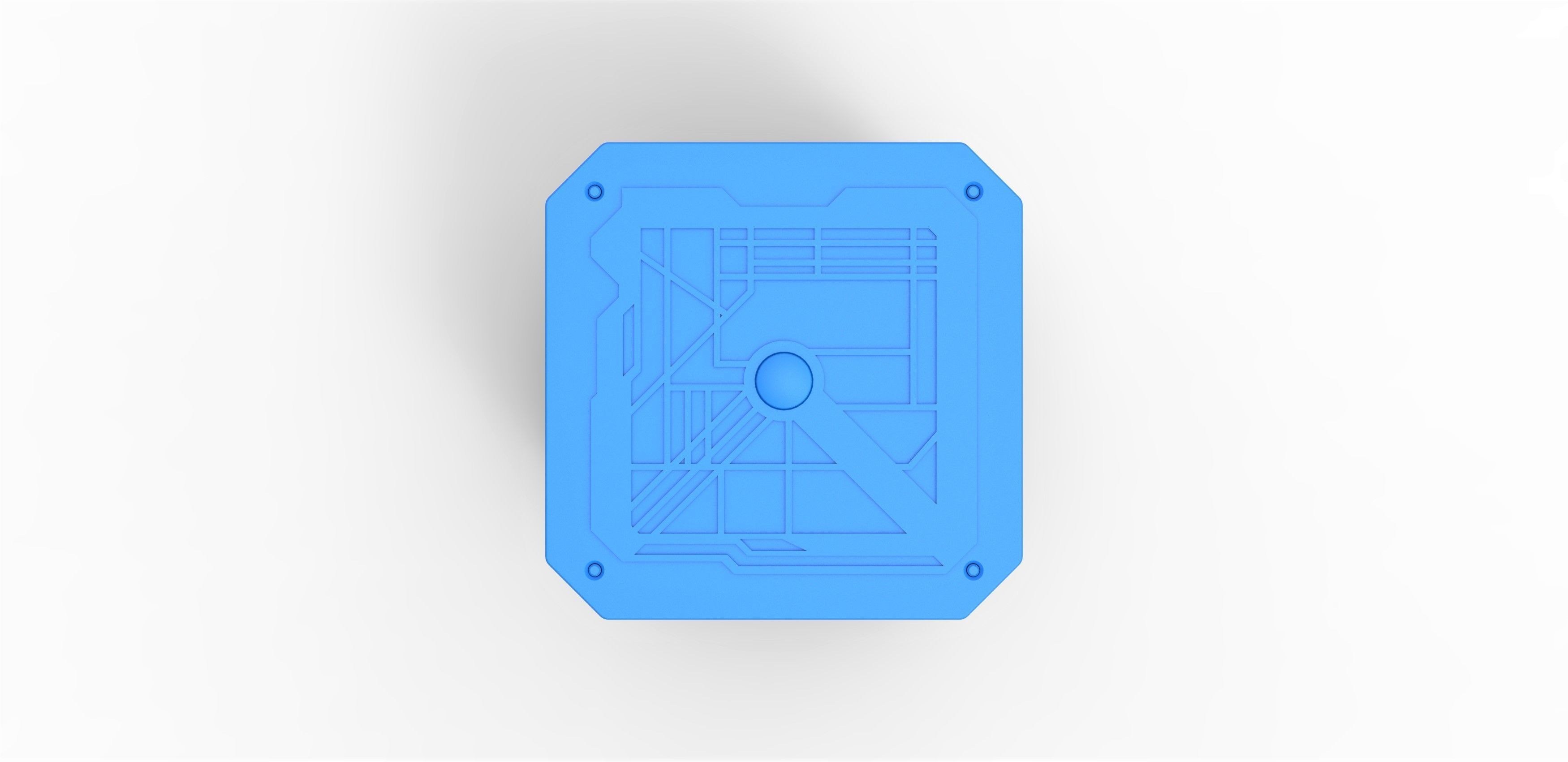 Tech cube from Star Trek The Next Generation 3D print model_8