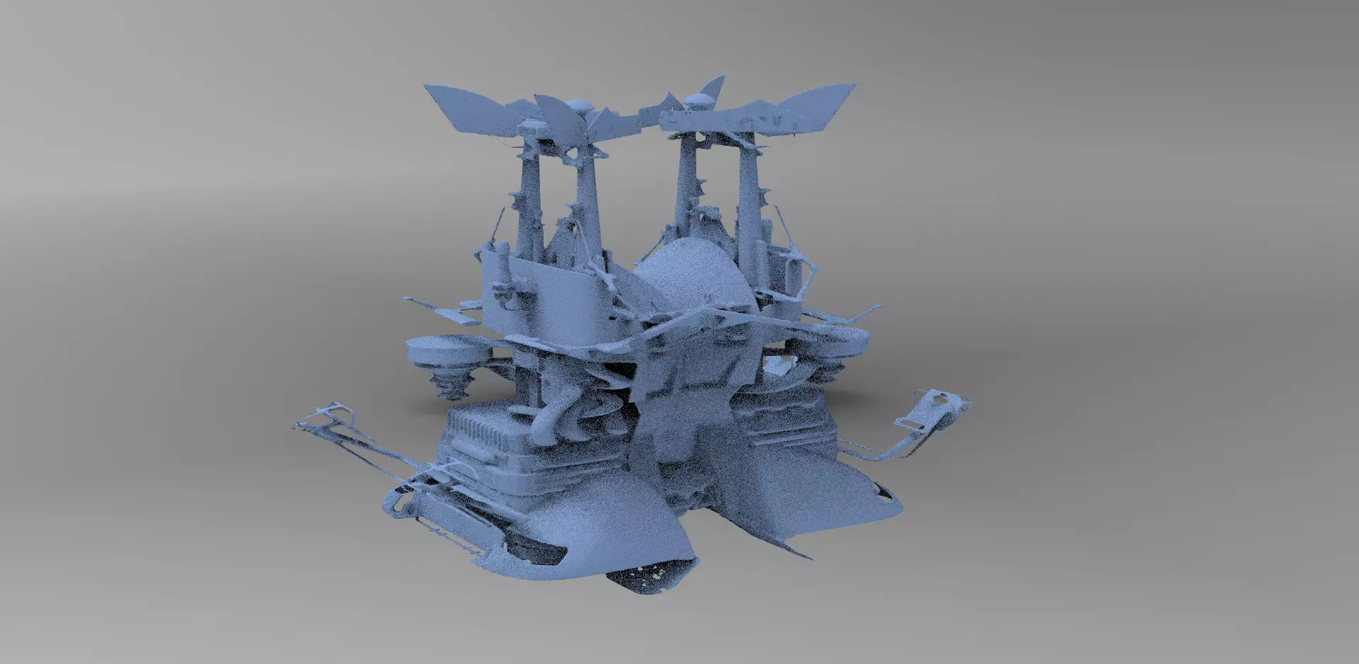 Star Wars inspired Pod Racer part 3D model_0