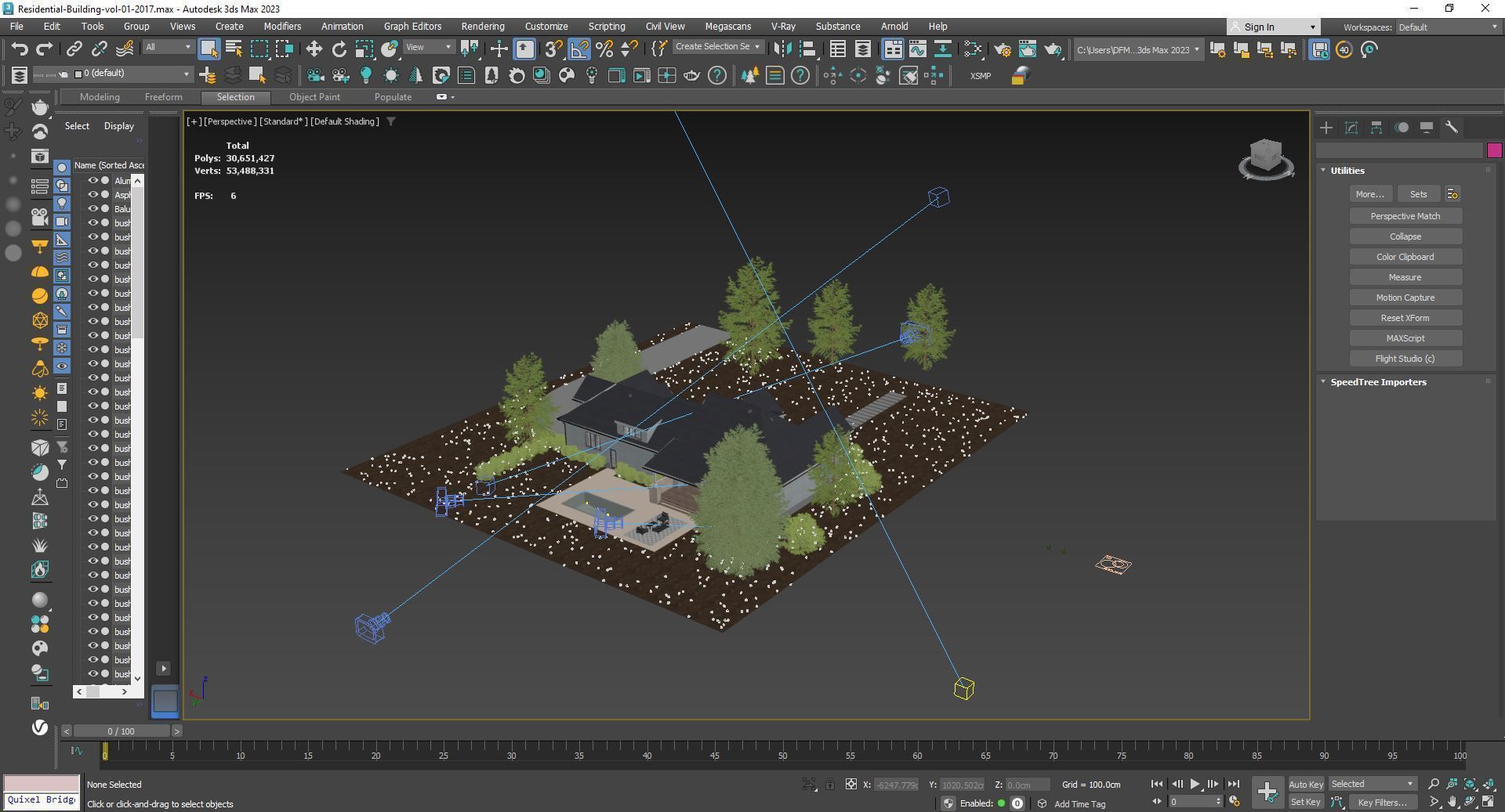 Residential-Building-vol-01-3Dmodel Low-poly 3D model_10