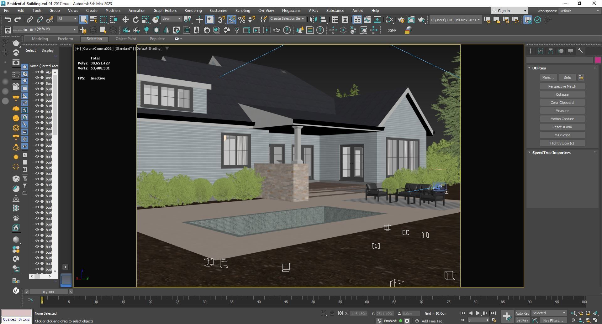 Residential-Building-vol-01-3Dmodel Low-poly 3D model_21