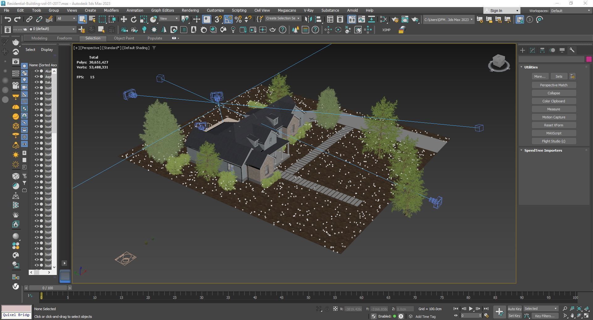 Residential-Building-vol-01-3Dmodel Low-poly 3D model_9