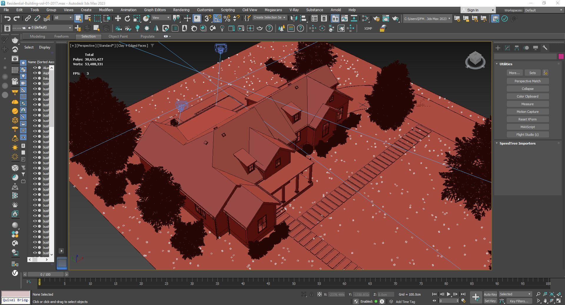 Residential-Building-vol-01-3Dmodel Low-poly 3D model_18
