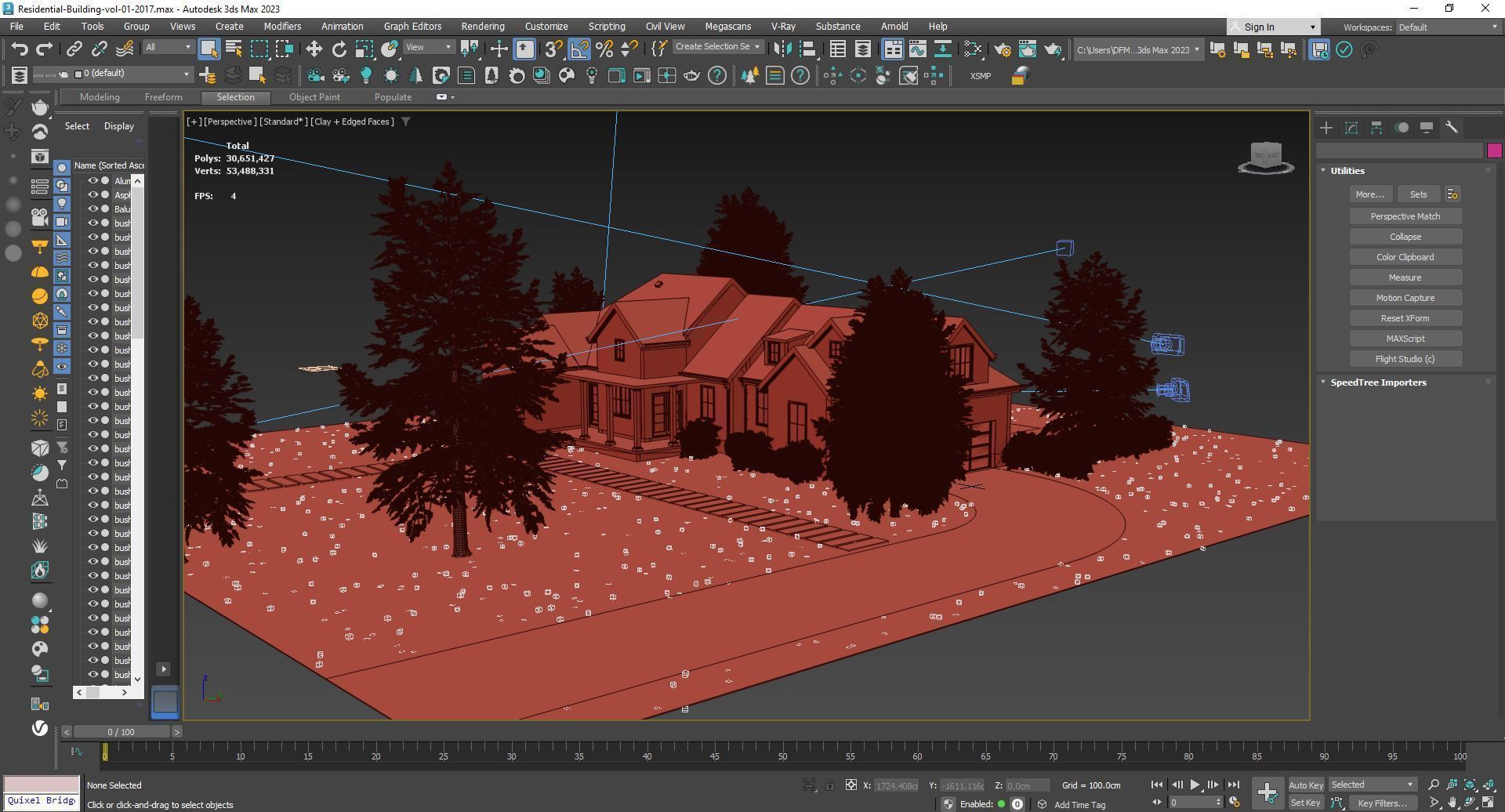 Residential-Building-vol-01-3Dmodel Low-poly 3D model_16