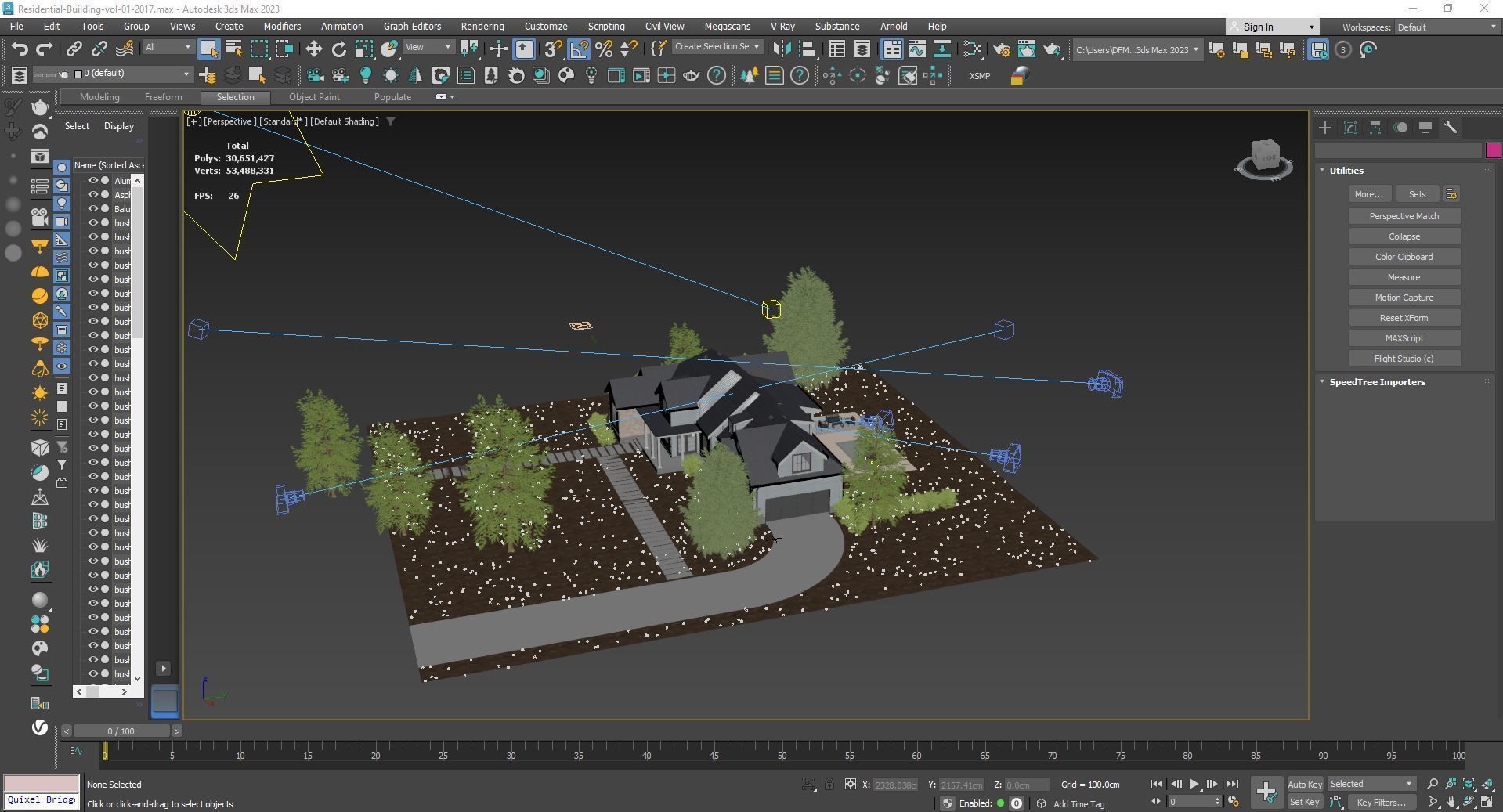 Residential-Building-vol-01-3Dmodel Low-poly 3D model_12