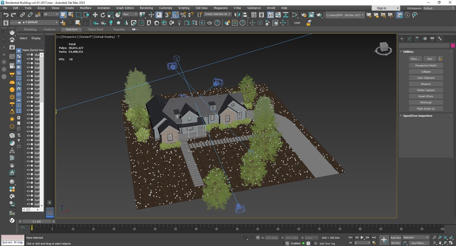 Residential-Building-vol-01-3Dmodel Low-poly 3D model_8