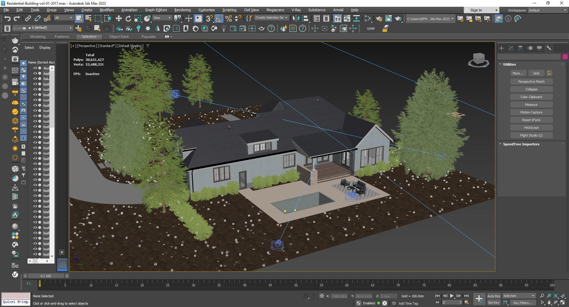 Residential-Building-vol-01-3Dmodel Low-poly 3D model_14