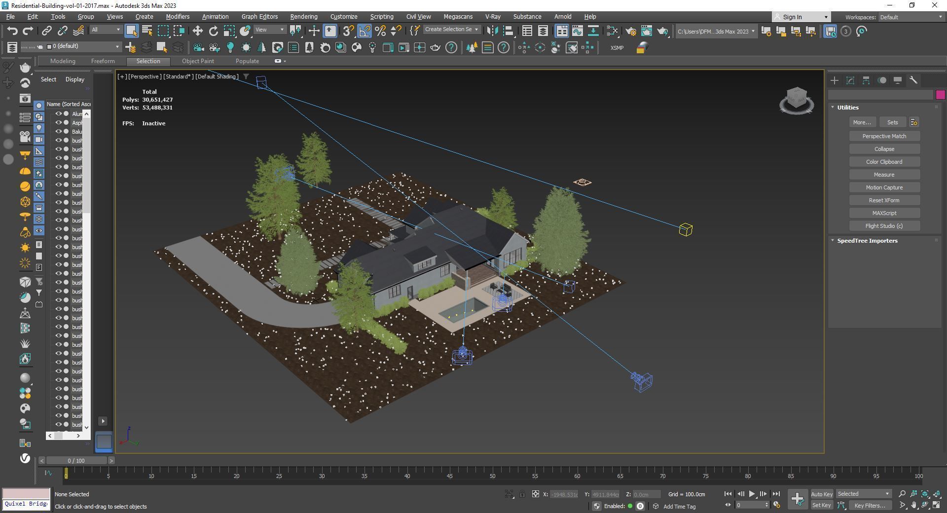 Residential-Building-vol-01-3Dmodel Low-poly 3D model_11