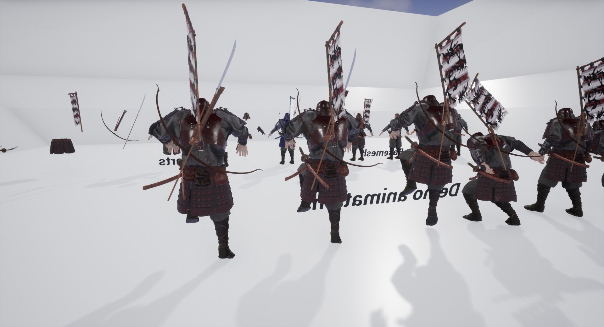 Orc heavy samurai Low-poly 3D model_18