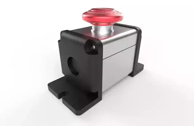 Power Switch M7 Low-poly 3D model
