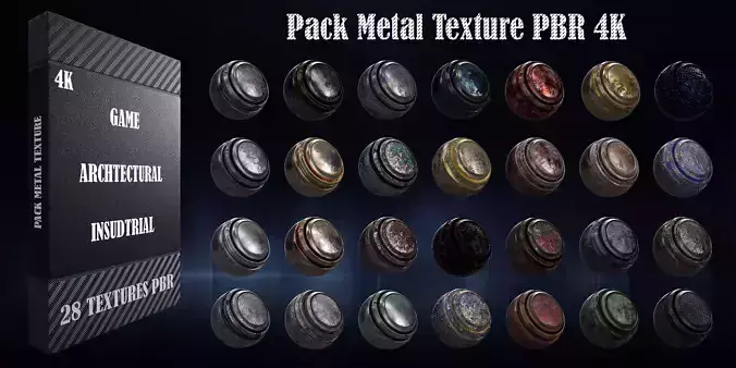 28 Texture metal