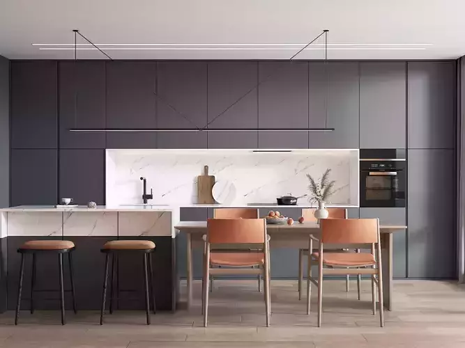 kitchen 006 3d model