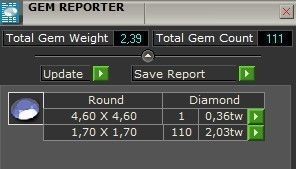 Ring with row of diamonds and sapphires  3D print model_3