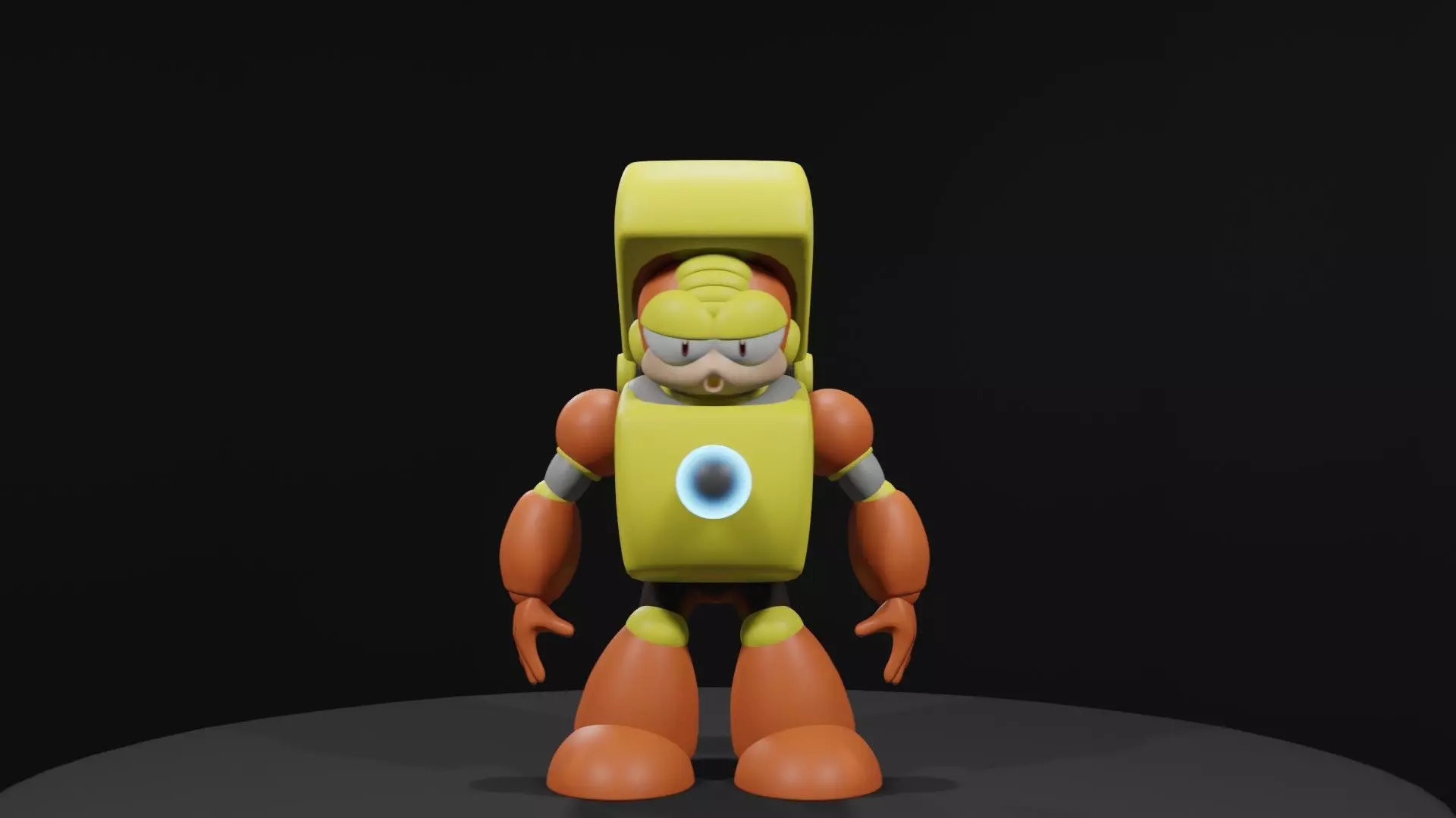 Heatman robot 3D model