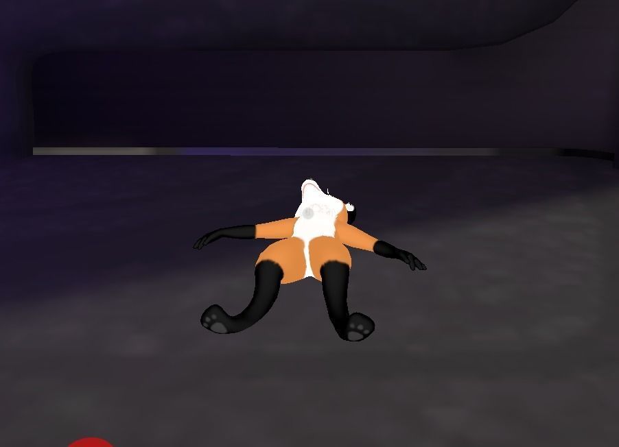 Brenard The Fox 3D Model Avatar Base Vrchat Ready Low Poly  Low-poly 3D model_5