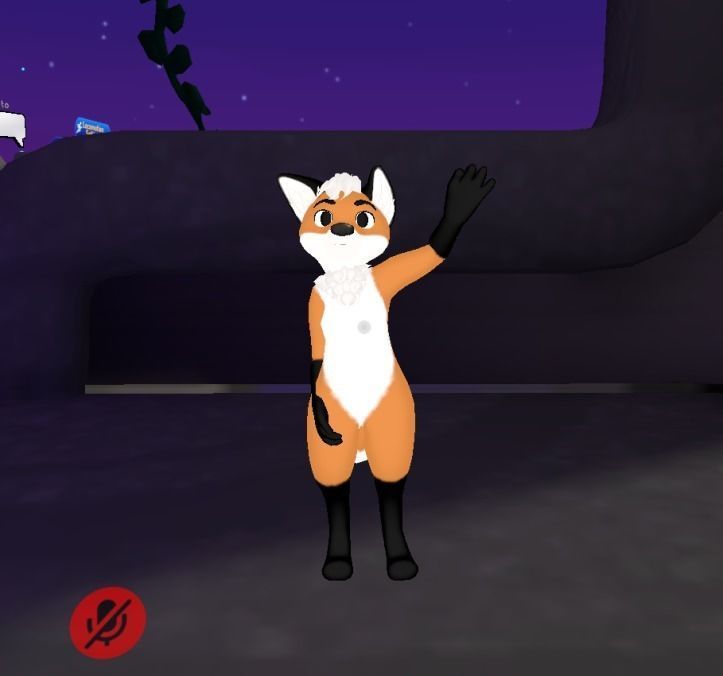 Brenard The Fox 3D Model Avatar Base Vrchat Ready Low Poly  Low-poly 3D model_3