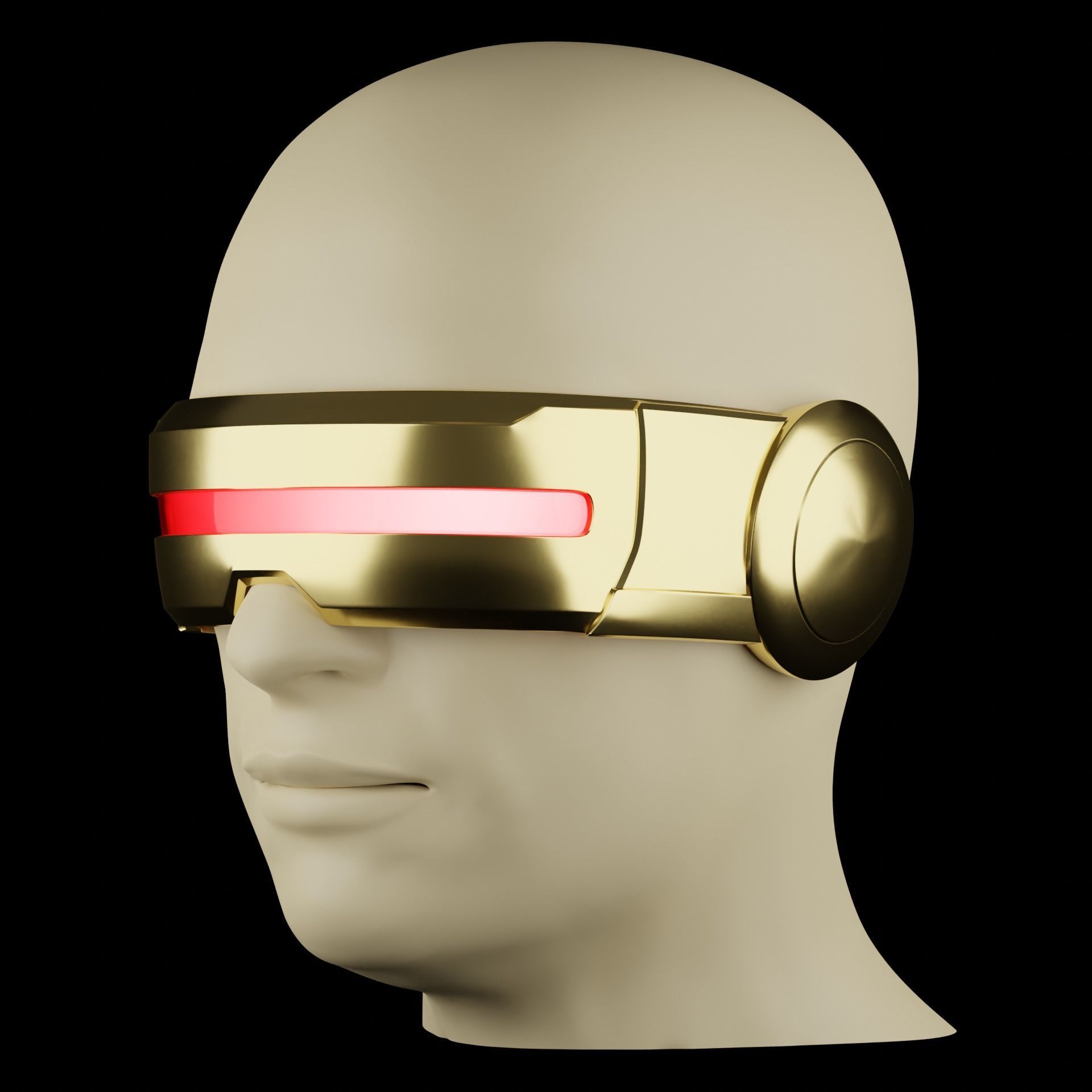 Cyclops Visor 3D print model_5