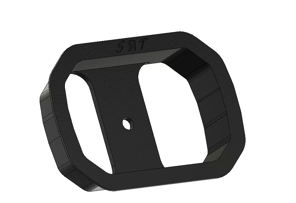 Mychron 5s Panel mount  3D print model_0