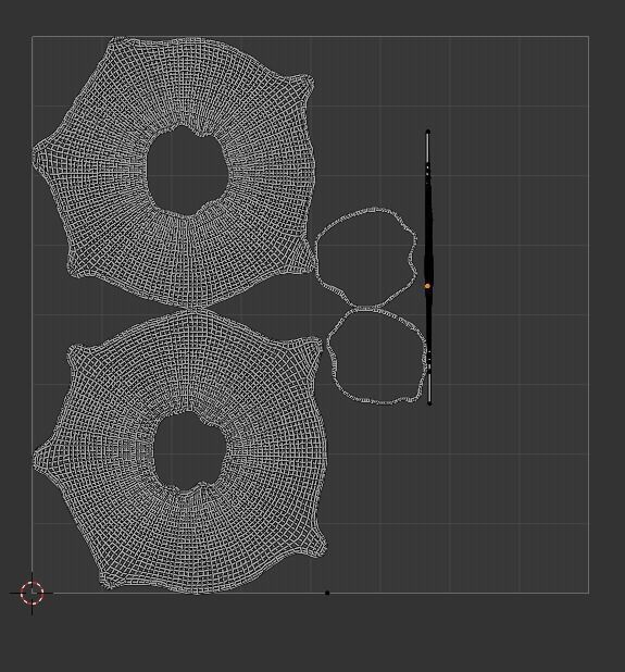 Dount chocolate donut with sprinkles 3D model_5