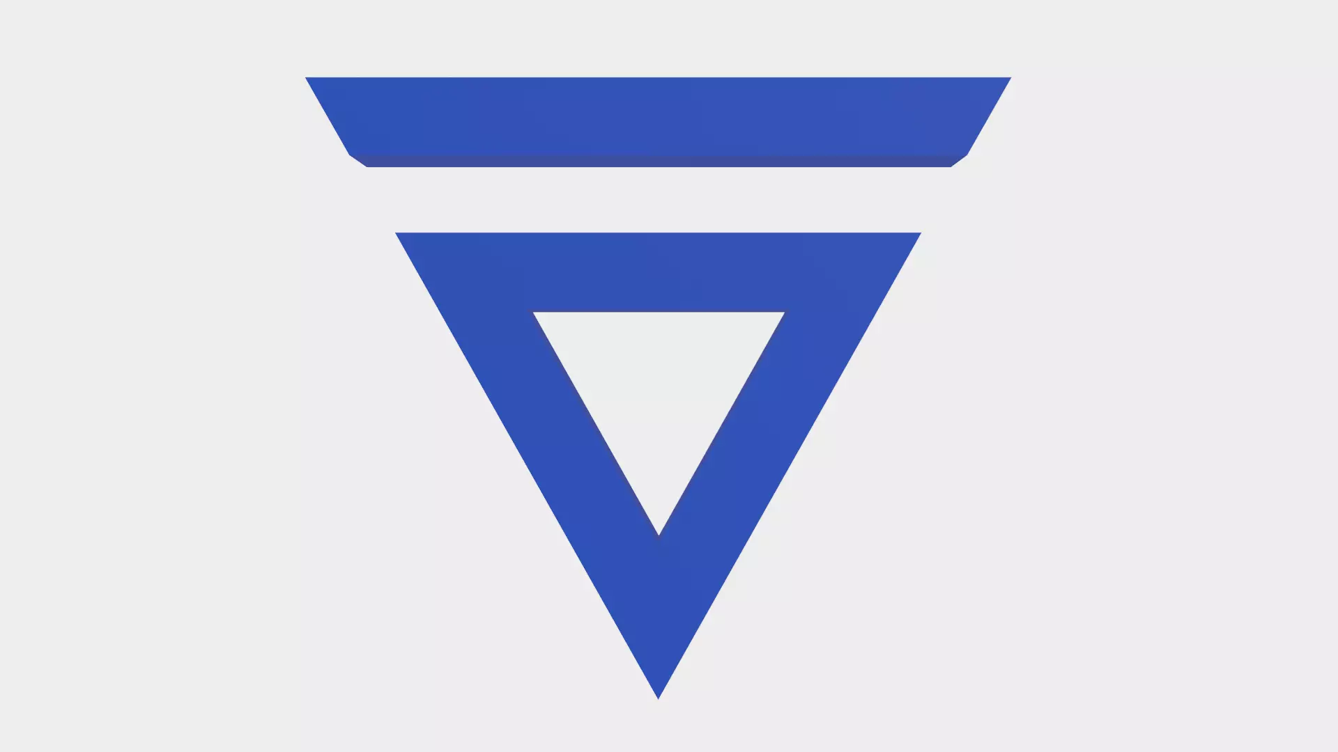 Velas Blockchain Cryptocurrency Logo Low-poly 3D Model 3D model