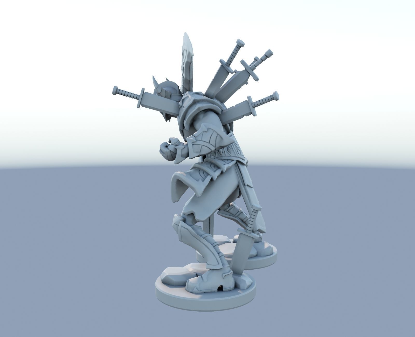 tryndamere League of Legends 3D print model_5