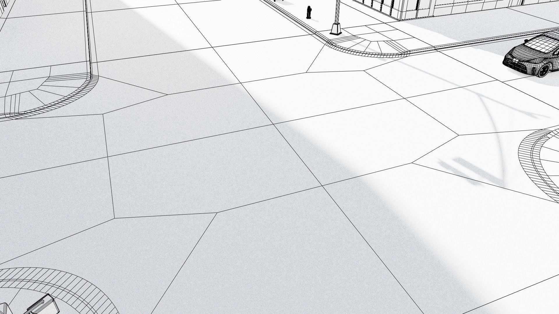 New York Block 3 Low-poly 3D model_24