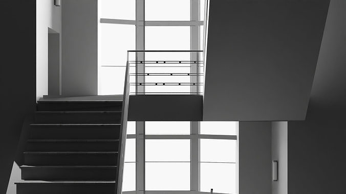 Architectural Staircase 3D model