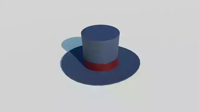 Hat 1 top 3D model