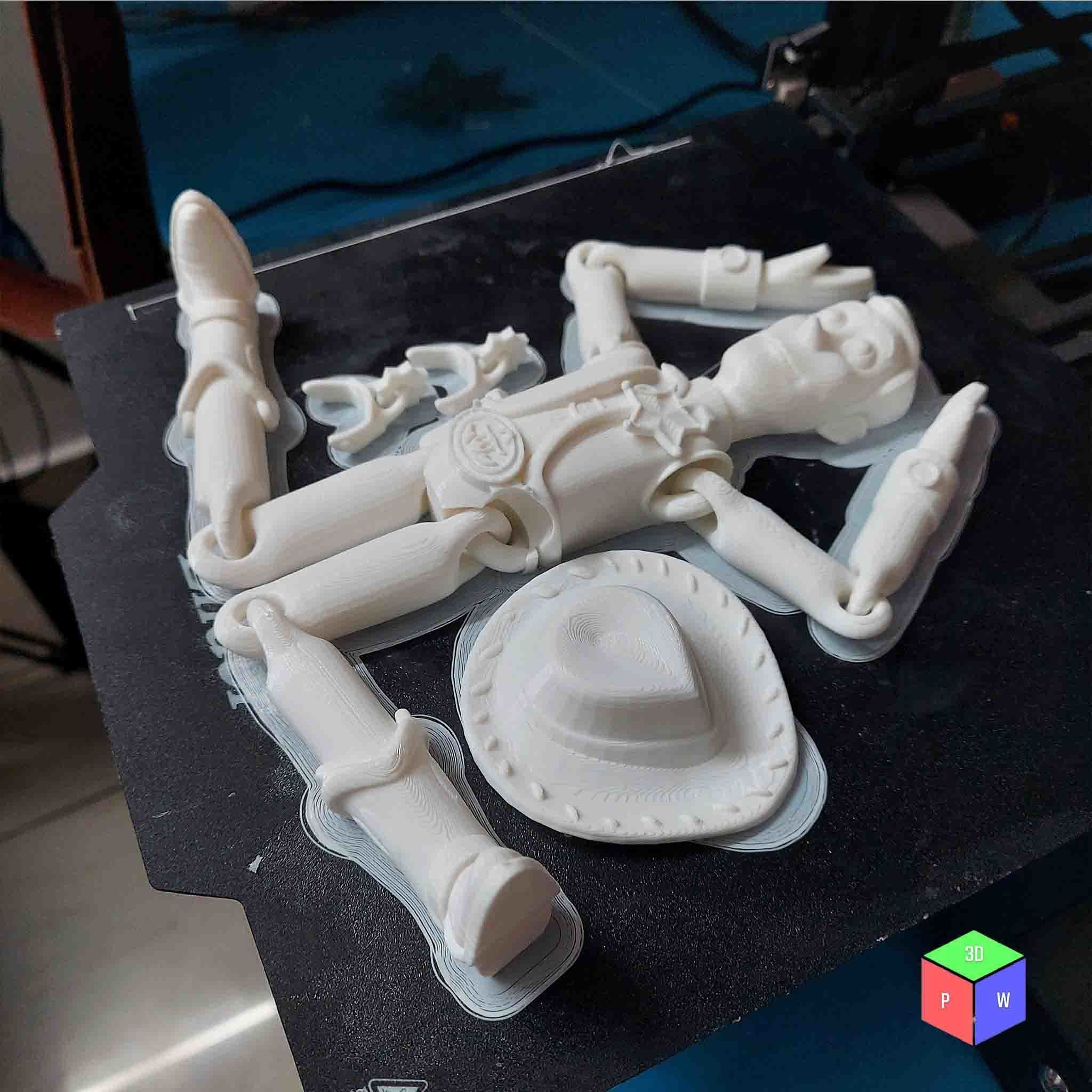 TOY STORY - ARTICULATED WOODY 3D print model_16