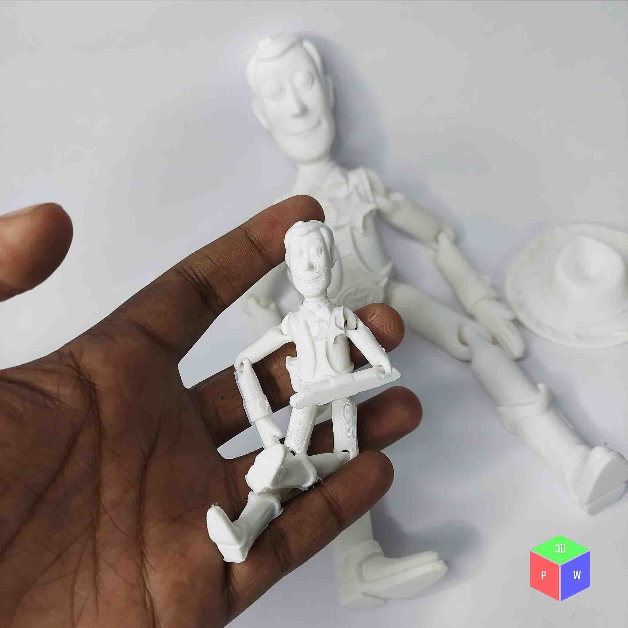 TOY STORY - ARTICULATED WOODY 3D print model_12