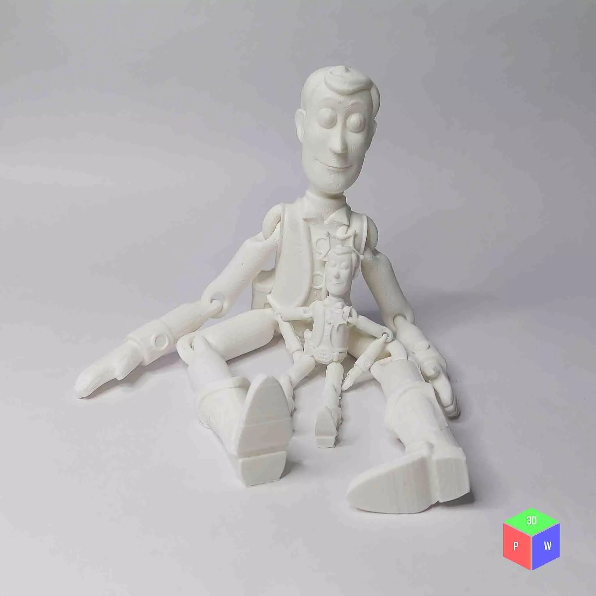 TOY STORY - ARTICULATED WOODY 3D print model_0